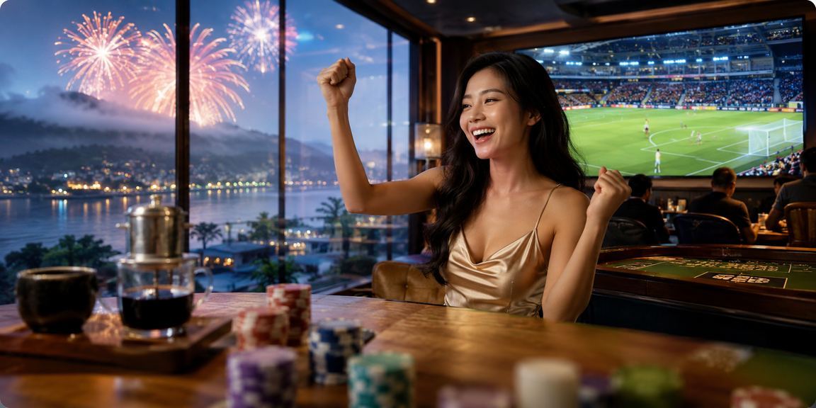 Không gian giải trí casino và cà phê tại Đà Lạt với trải nghiệm cá cược trực tuyến
