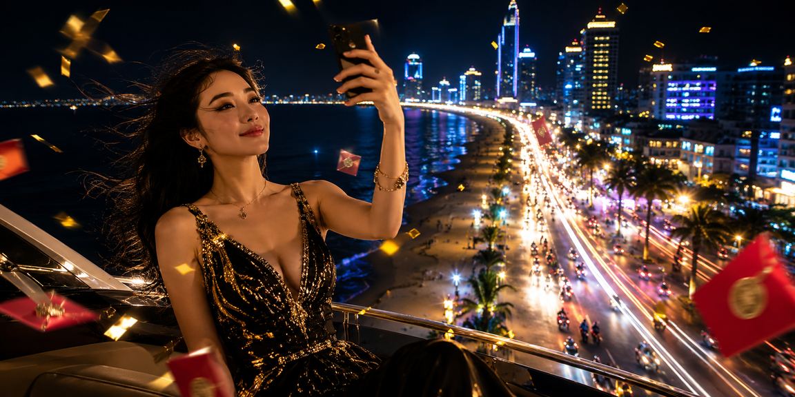 Gói thưởng bao lì xì neon tại Quy Nhơn